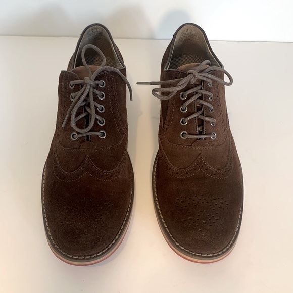Wolverine 1883 Suede Wingtip Oxfords - Picture 4 of 10